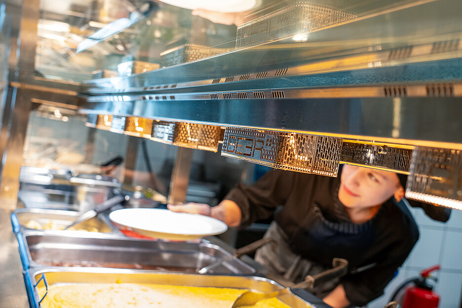 Les Beer Maries permettent de garder les plats chauds et frais.