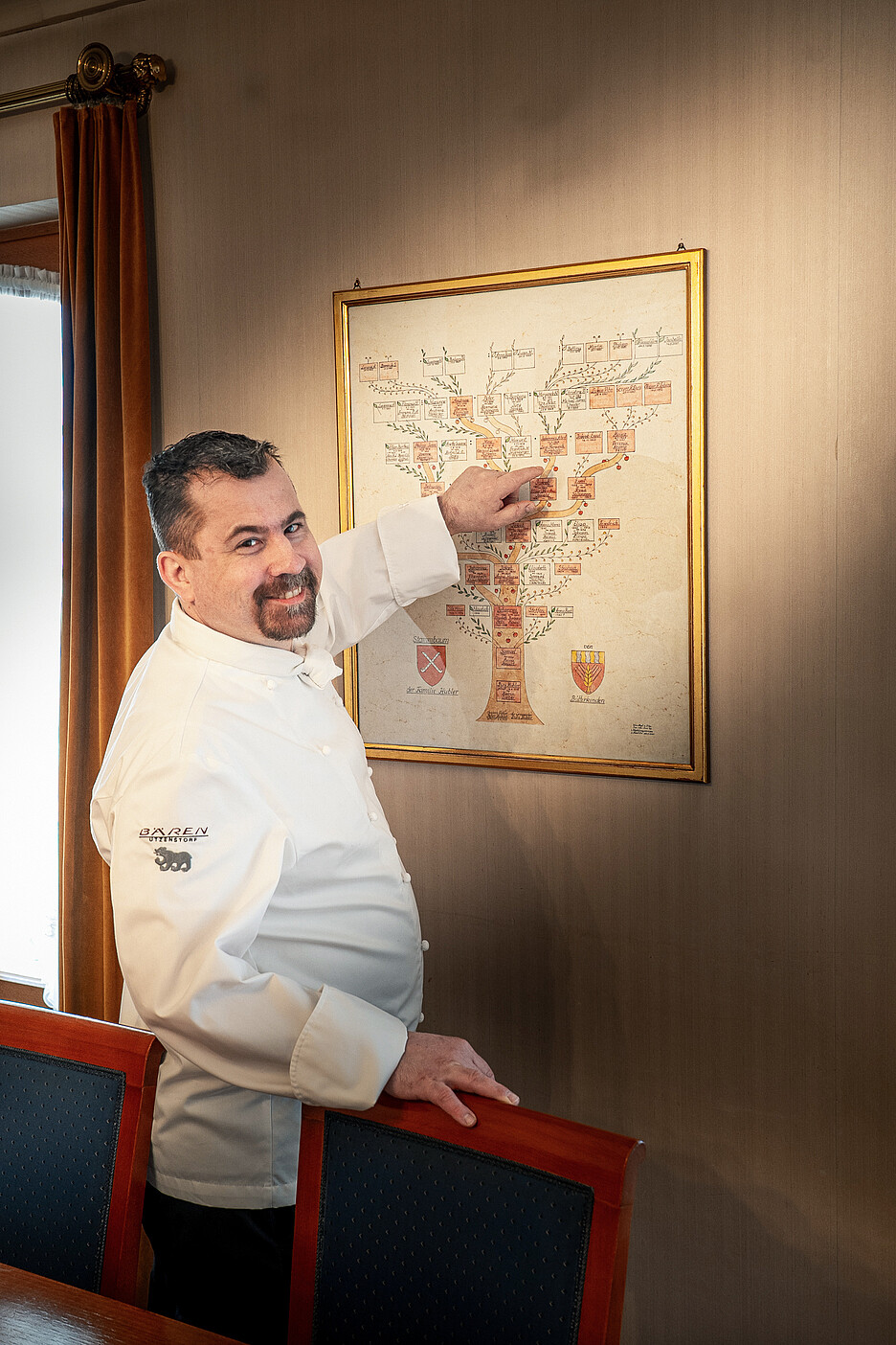 Un pedigree impressionnant: Martin Thommen dirige l’auberge depuis 14 générations.