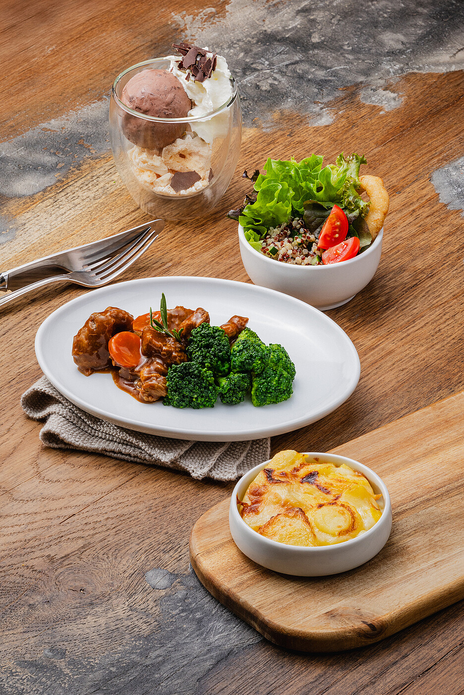 Plat prêt en 3-4 gestes ragoût de boeuf.