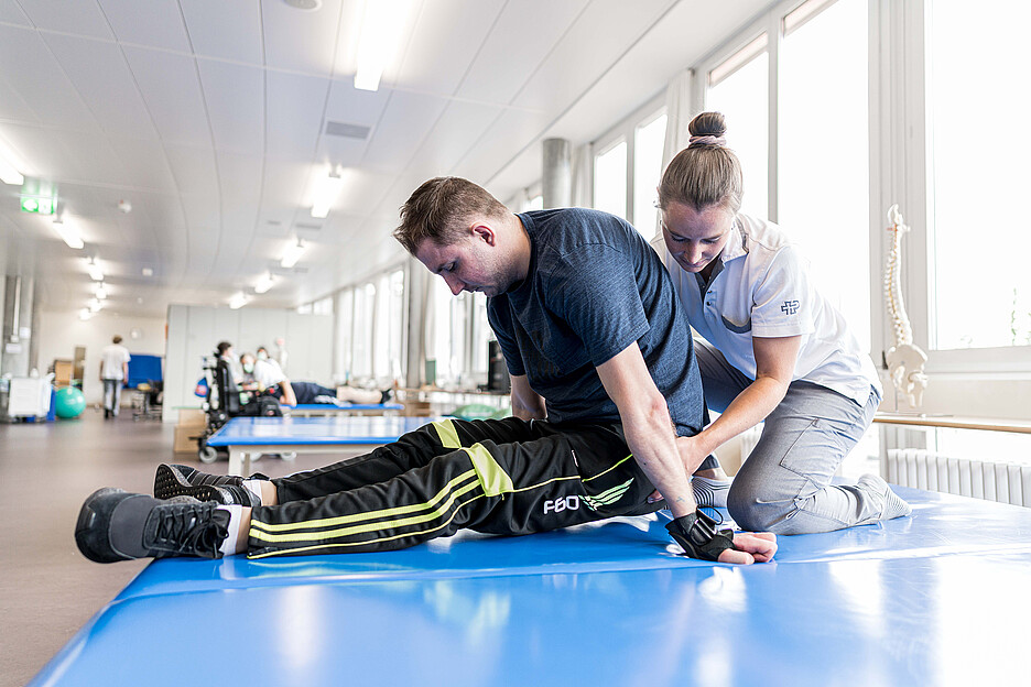 Des premiers soins à la rééducation et à la réadaptation. À Nottwil, tout est sous le même toit.