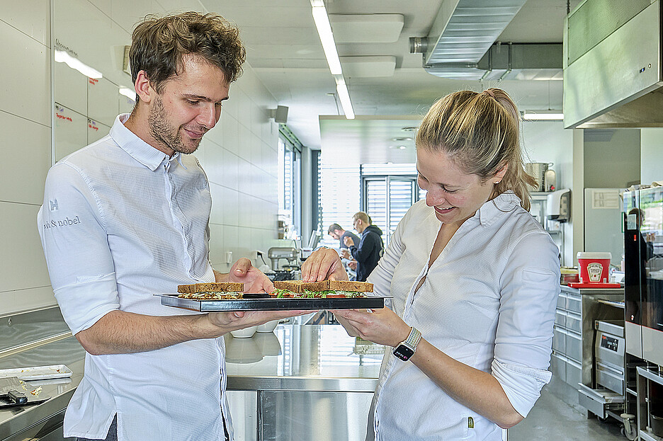 Les recettes des toasties ont été élaborées par la cheffe de cuisine Alexandra Knutti et Yanis Joss.