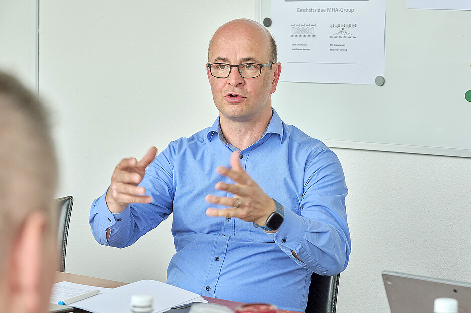 Tobias Kofmel, directeur de Hupfer AG.