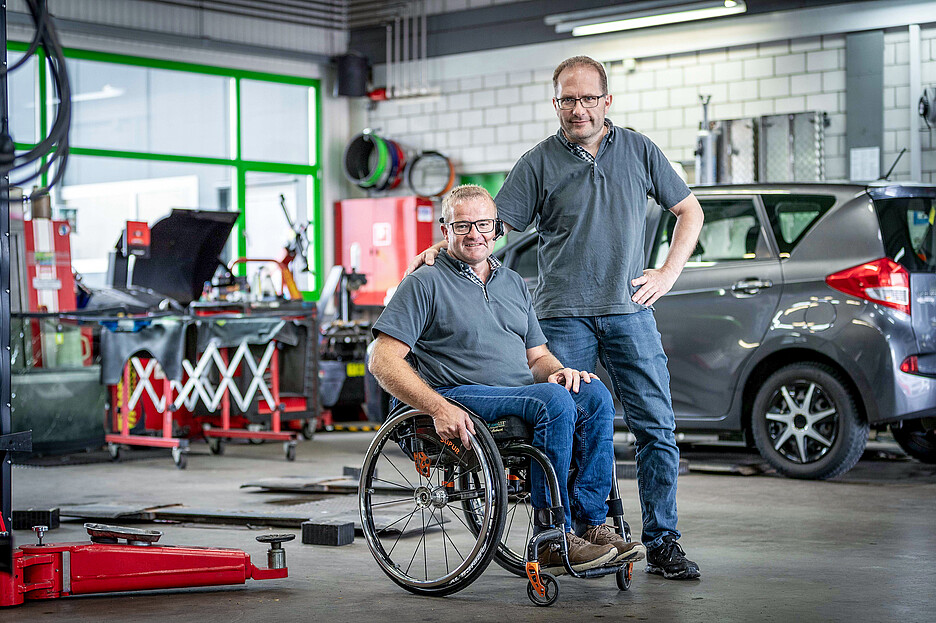 Au Centre suisse des paraplégiques, les personnes atteintes de paralysie médullaire sont préparées à de nouvelles professions.