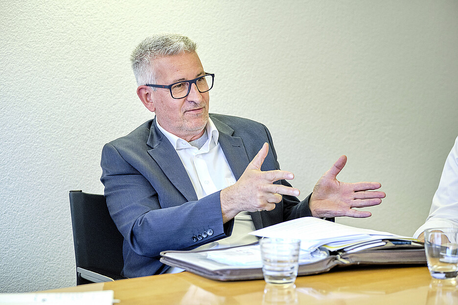 Oliver Brouwer, responsable des ventes et du développement Hugentobler Schweizer Kochsysteme AG.